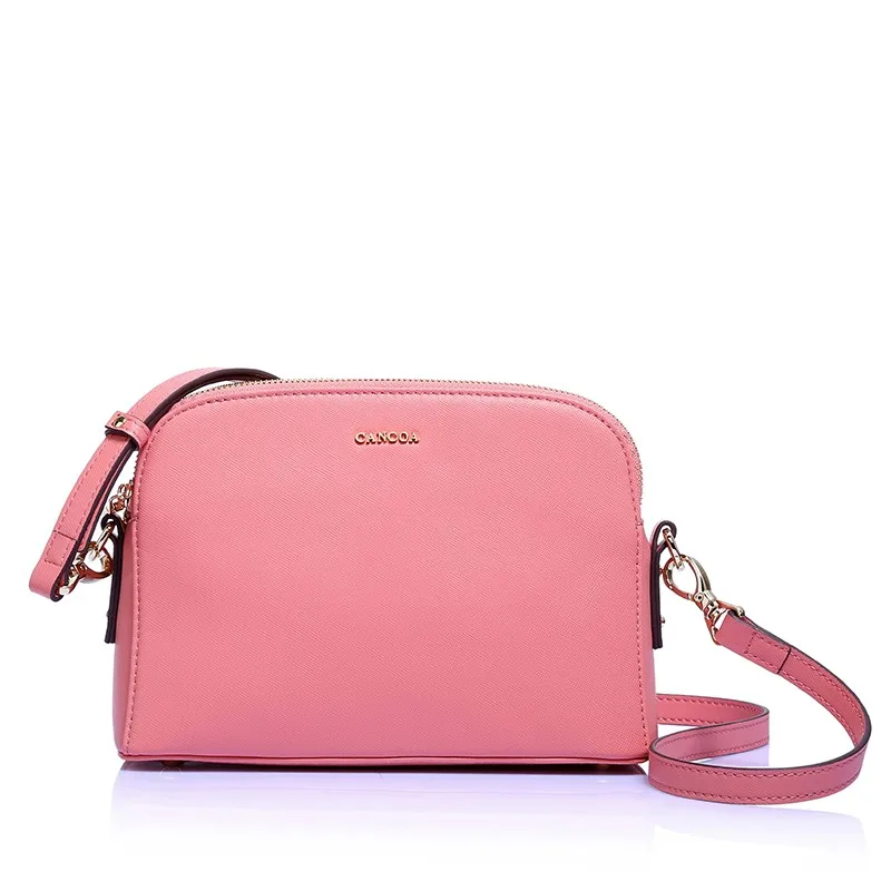 

#CC1022A Made in Myanmar Tax Free newly fashion brand design custom luxury ladies shoulder bags PU leather crossbody bag women, Pink color , various color available