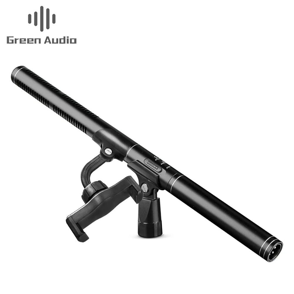 

GAM-CF06 Condenser Interview Microphone Photography Shotgun Mic for Video Camcorders DSLR DV Camcorder 11 inches/27c, Black
