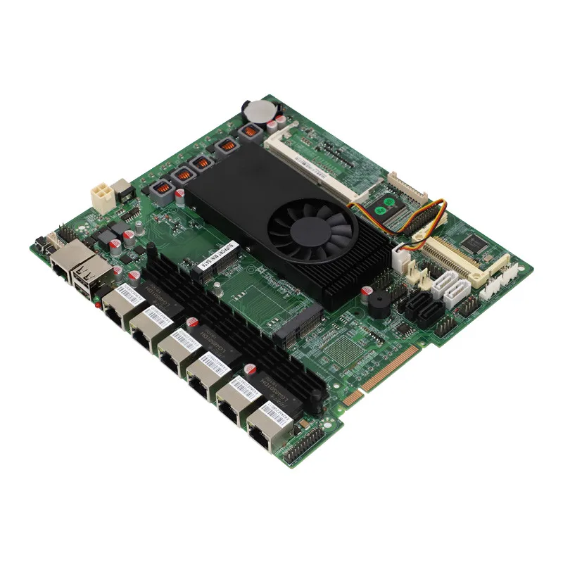 

i3-2370M dual core 2.40GHZ DDR3L 6*i211 Lan Ports linux pfsense firewall motherboard