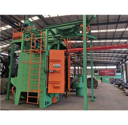 
KNNJOO - LPG /CNG /Gas Cylinder Shot Blasting Rust Removing Machine 