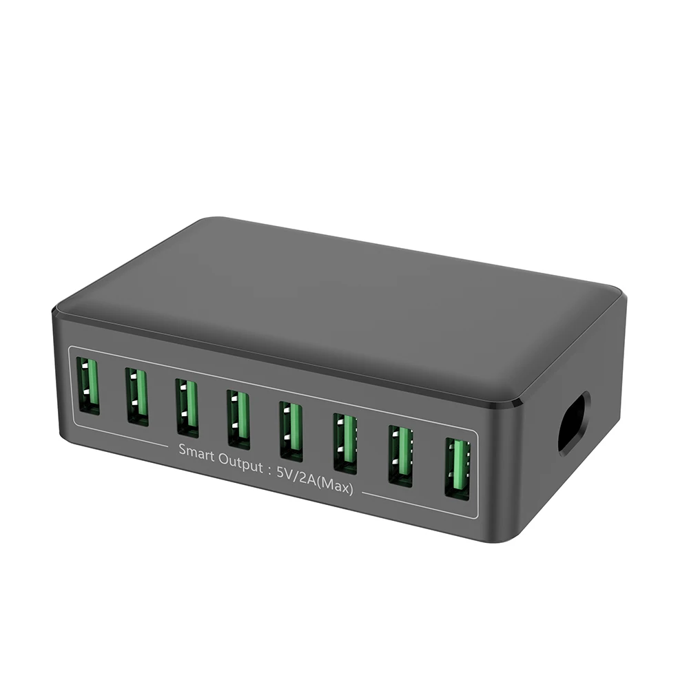 

USB Charging Station 8-Port Charging Station for Multiple Devices USB Charger Station Desktop USB Charger Hub for iPhone 15