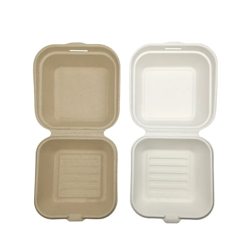 

Biodegradable Disposable Sugarcane Pulp Tableware, Customized color