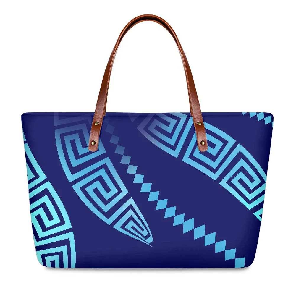 

Tahiti Polynesian Large Neoprene Tote Bag Turtle Pattern Woman Bags Luxury Handbags Ladies Shoulder Bag Fashion Bolsa Feminina