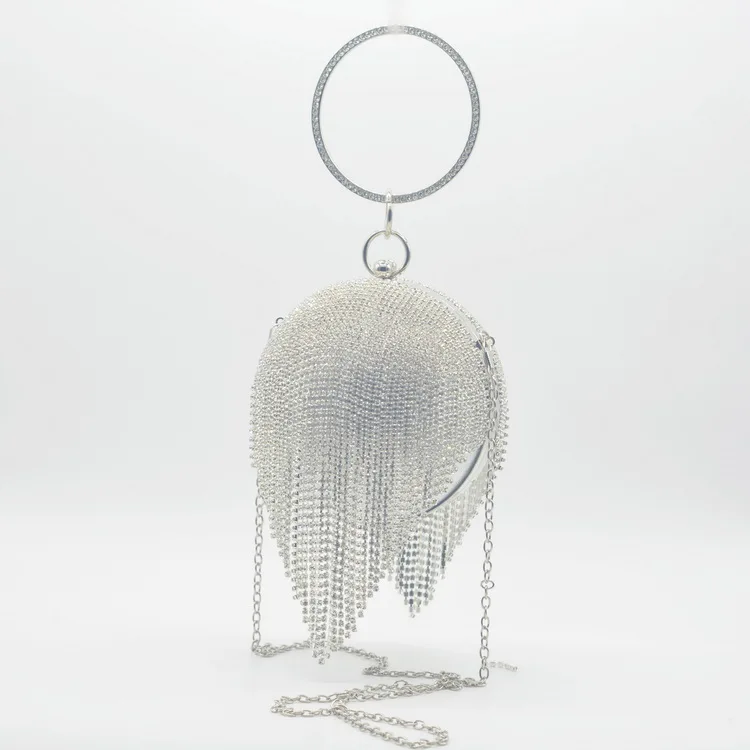 Rhinestone Crystal Clutch Bag