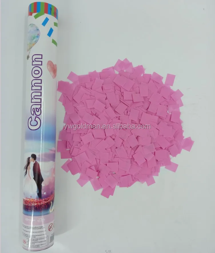 
Gender reveal boy and girl party cannon confetti shooter baby shower party popper 