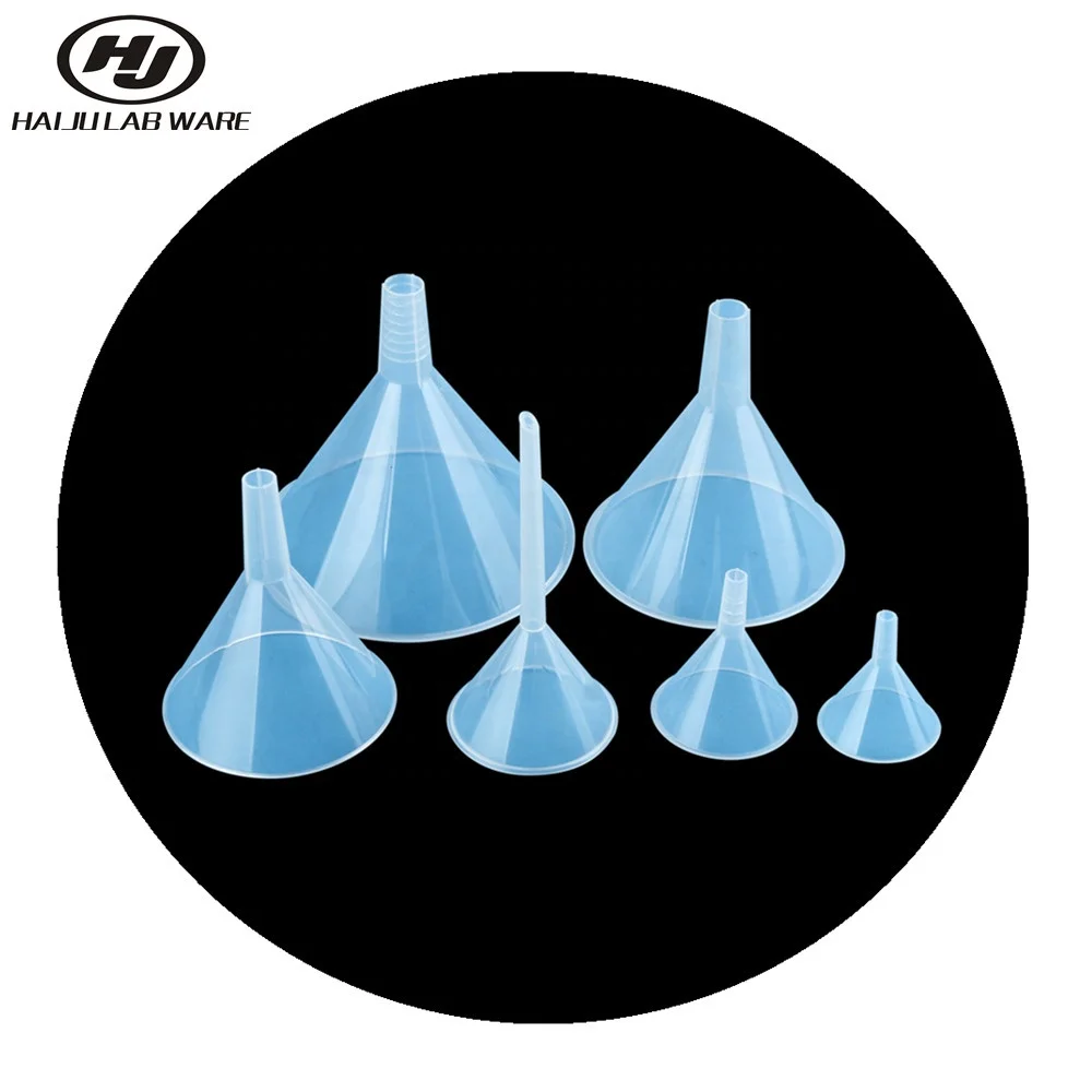 
HAIJU Lab Food Grade Transparent PP Plastic Labaoratory Chemical Multi Purpose Funnel  (60733003928)
