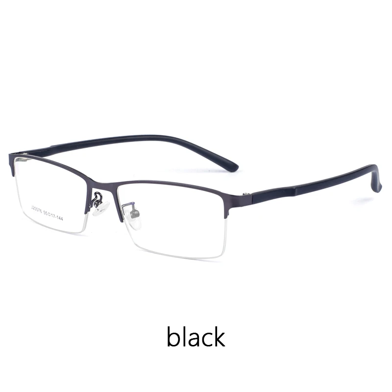 

Wholesale Glass Gentleman Eyeglass Man Metal Optical Frame, Three color(accept customization)
