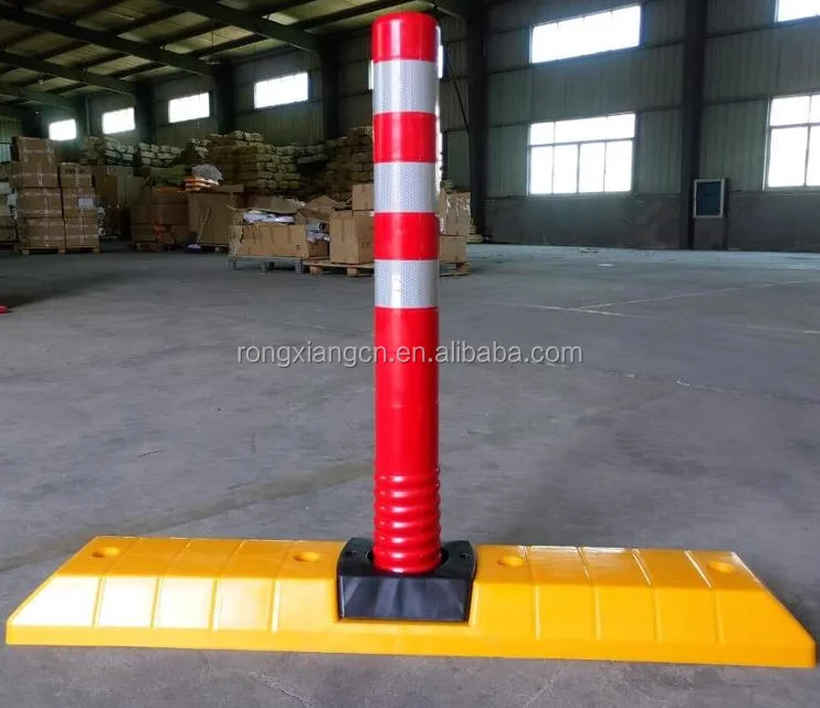 Flexible Plastic Traffic Road Divider With Base Delineator Posts Buy
