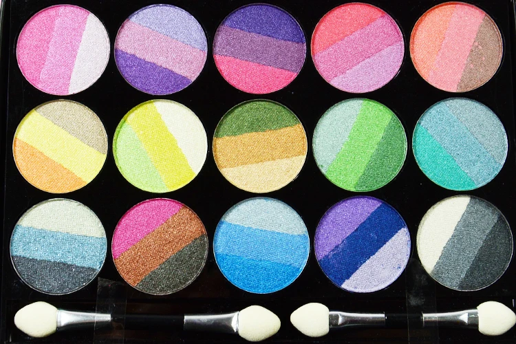 2019 礼品包多色眼影套装微光眼影纸调色板