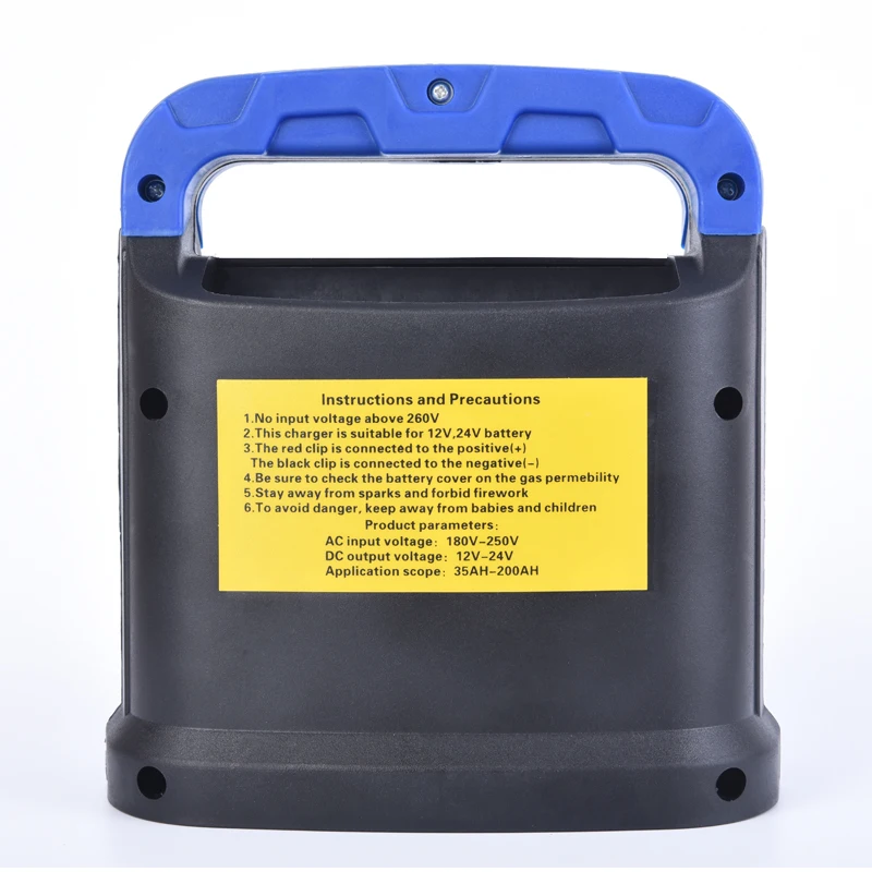 AUTO Plus Adjust LCD Battery Charger 12V-24V Car Booster 350W 14A