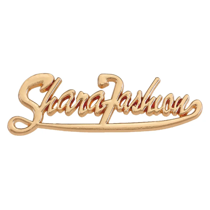 

Metal label tag & logo for handbag brand bag hardware accessory