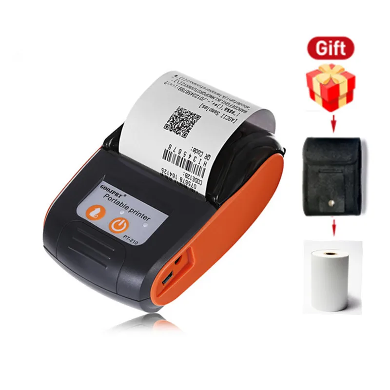 

58mm Portable Mini Blue/tooth Thermal Mobile Receipt Printer from China Cheap Factory Price, Black,white,red