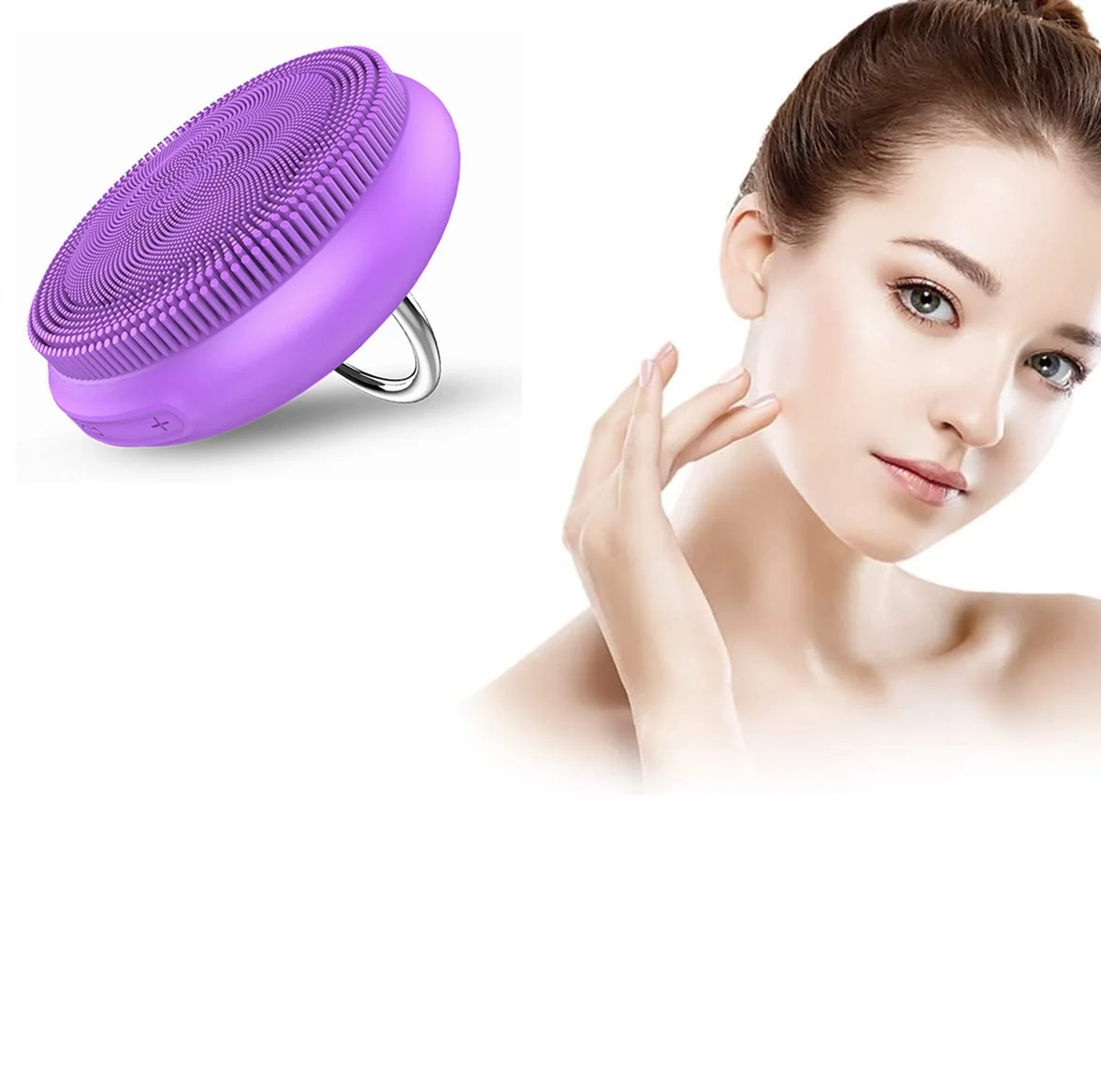 

Professional factory ems vibrating face cleanser massager tools cleansing care products face cleansing tools