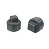 fire fighting pipe fitting normal black or galvanized malleable iron pipe fitting npt female plug