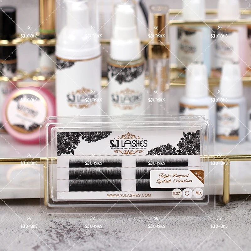 

Private Label Lash Box Packaging Eyelash Foam Cleanser /Lash Shampoo with Cleanser Brush for eyelash extention
