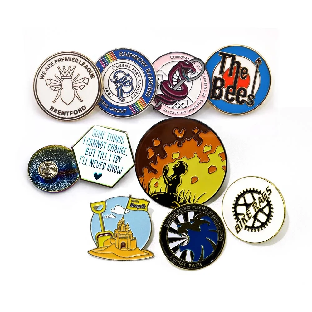 

No Minimum China Maker Manufacture Wholesale Custom Pins Badge Fashion Cute Cartoon Logo Metal Soft Enamel Lapel Pin