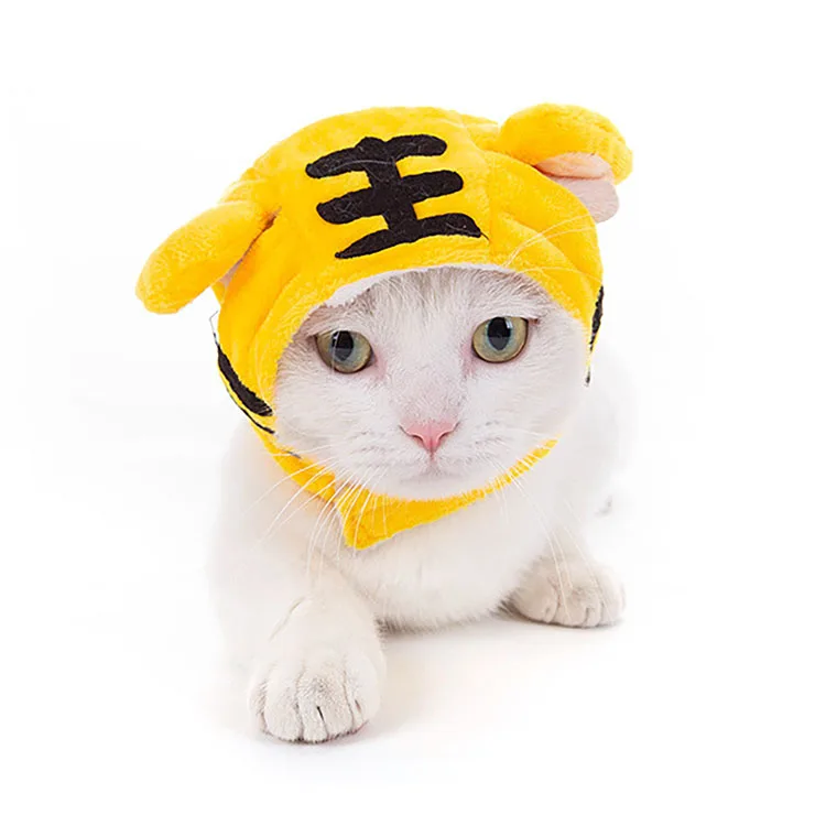 

Soft Funny Cute Animals Cosplay Headdress Pet Dog Cat's Hat