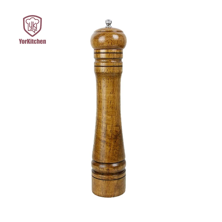 

Factory Price Adjustable Coarseness Salt Pepper Grinder Wooden Pepper Mill