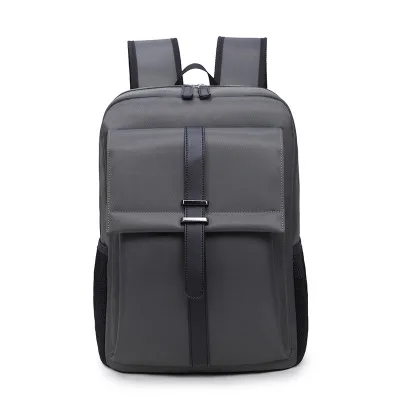 

Simple business nylon laptop backpack notebook Fashion leisure school bag,17 inch large laptop backpack, Customized