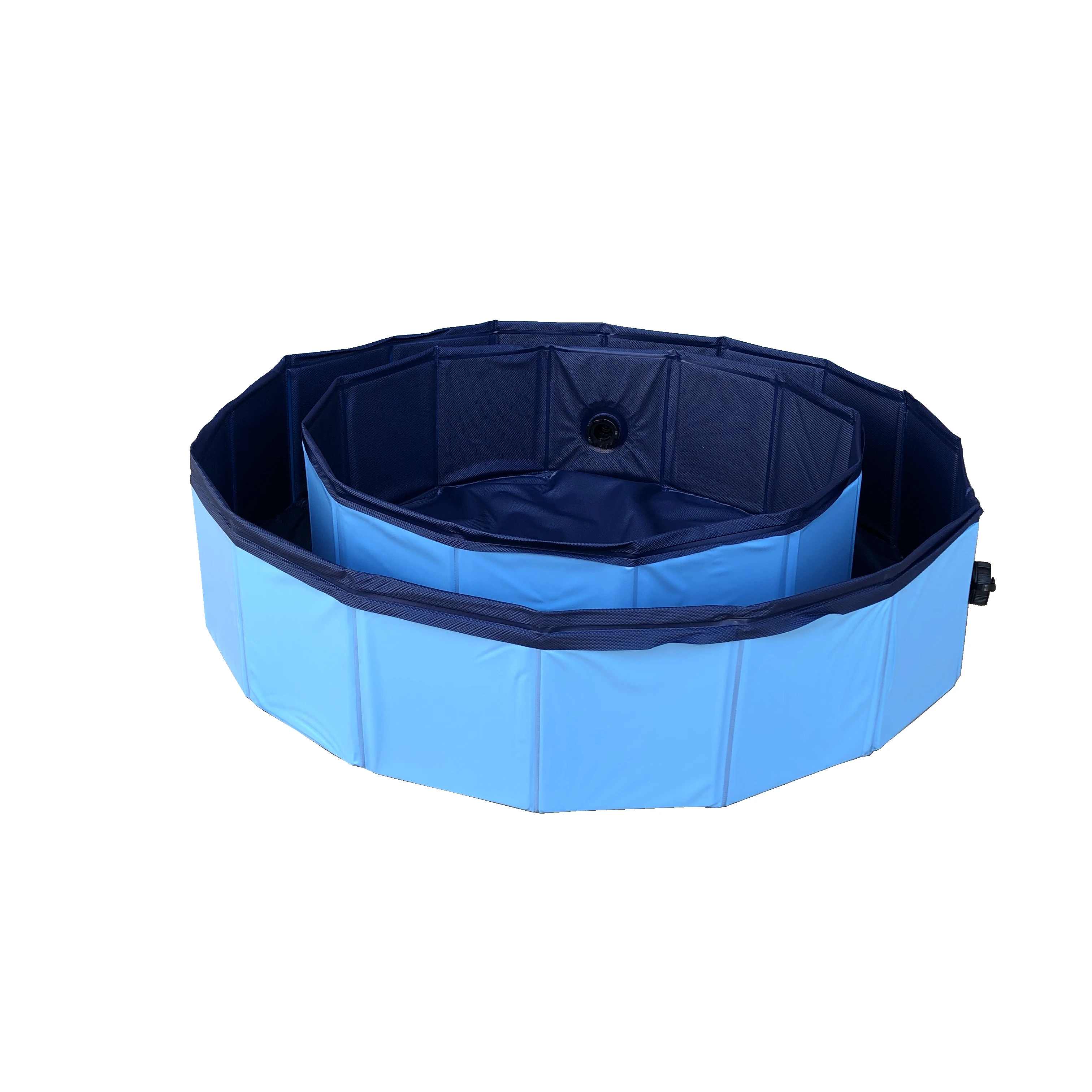 

Swimming Pool Pets Outdoor Inflatable Portable Pet Pool Blue And Red Color Eco Friendly Pvc Grooming Tub, Red,blue