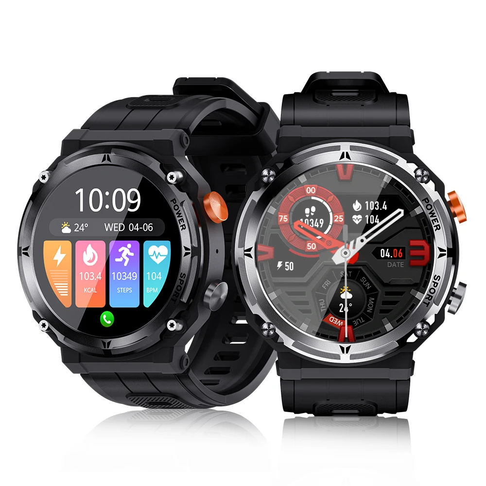 

Manufacturer VC21PRO Outdoor Smartwatch 1.39" 410mAh Battery Touch Screen heart rate fashion waterproof sport Smart Watch man