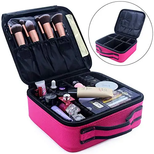 

Mini Size Makeup Brush Bag Case Cosmetic Pouch Storage Handle Organizer Case, 1 color