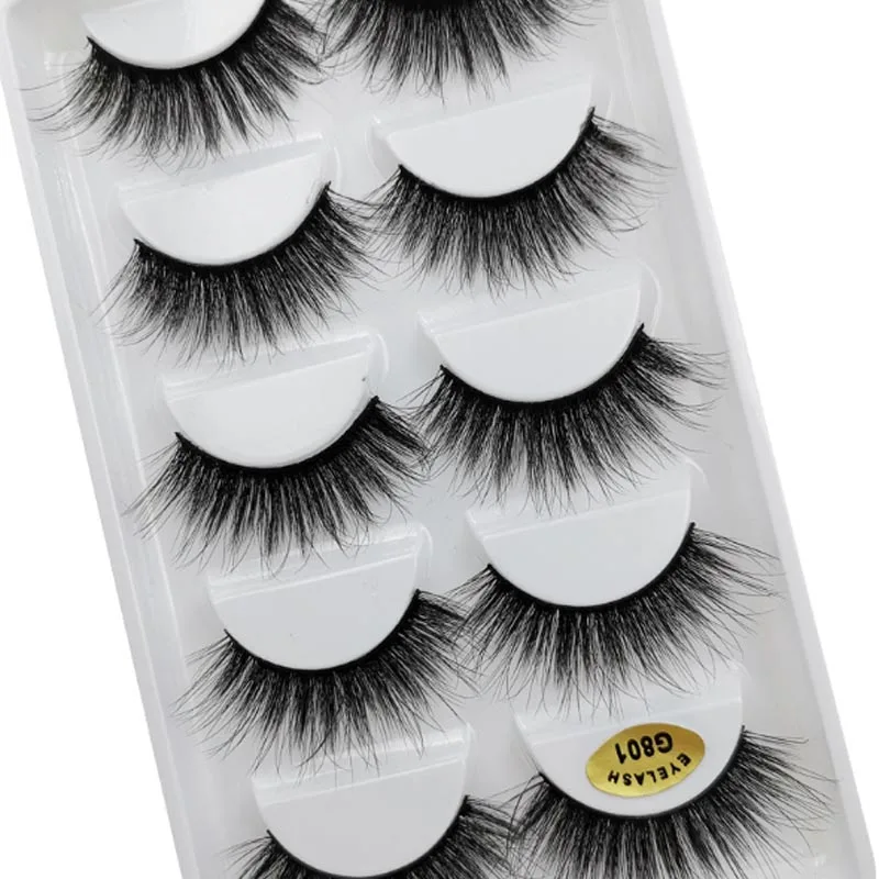 

Sell like hot cakes Private Label Fake Lashes 25mm 3D Real Mink False Eyelashes