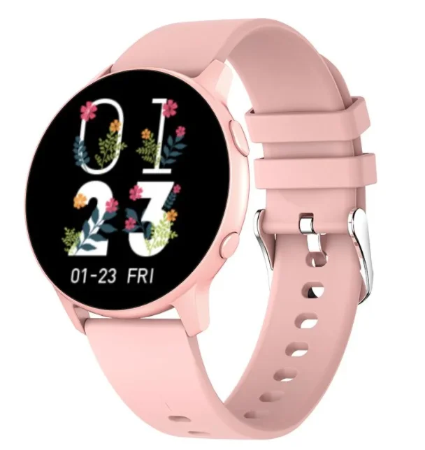 

2022 IP68 Waterproof Round Touch Screen Sleep Tracker Ladies MX1 New Products Ladies Smart Bracelet Fitness Smart Watch