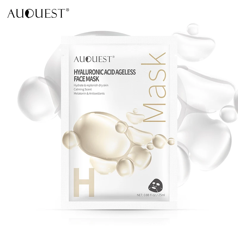

Private Label OEM 100% Natural Organic Tightening Repairing & Hydrating Dry Skin Care Hyaluronic Acid Face Mask, White color
