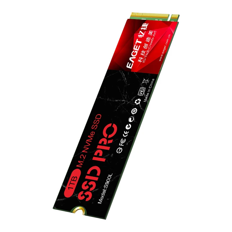 

EAGET S900L High Speed Internal SSD M2 PCIe NVMe M.2 2280mm Hard Drive SSD for Pc/Desktop 128gb HDD