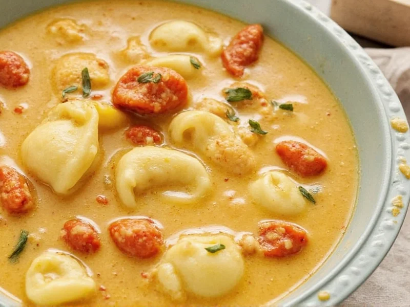 Perfect Creamy Tortellini Soup Recipe in 25 Minutes