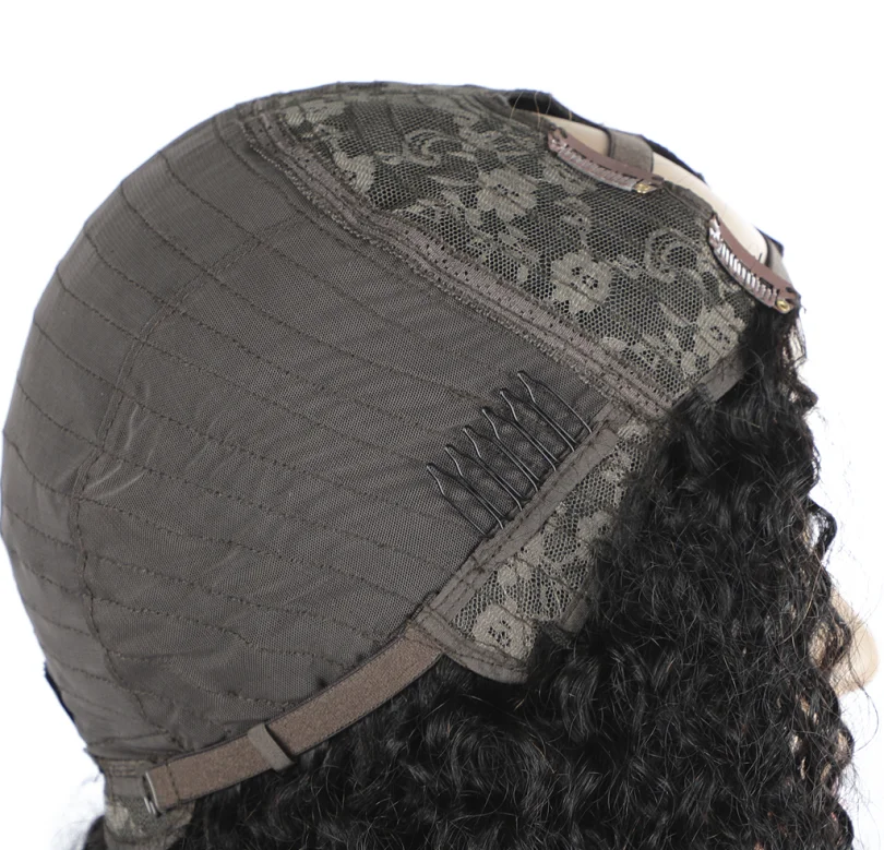 

Cheap wholesale hair wig human U-shaped body wave full virgin hair wig Indian cuticle alignment lace closed human hair wig