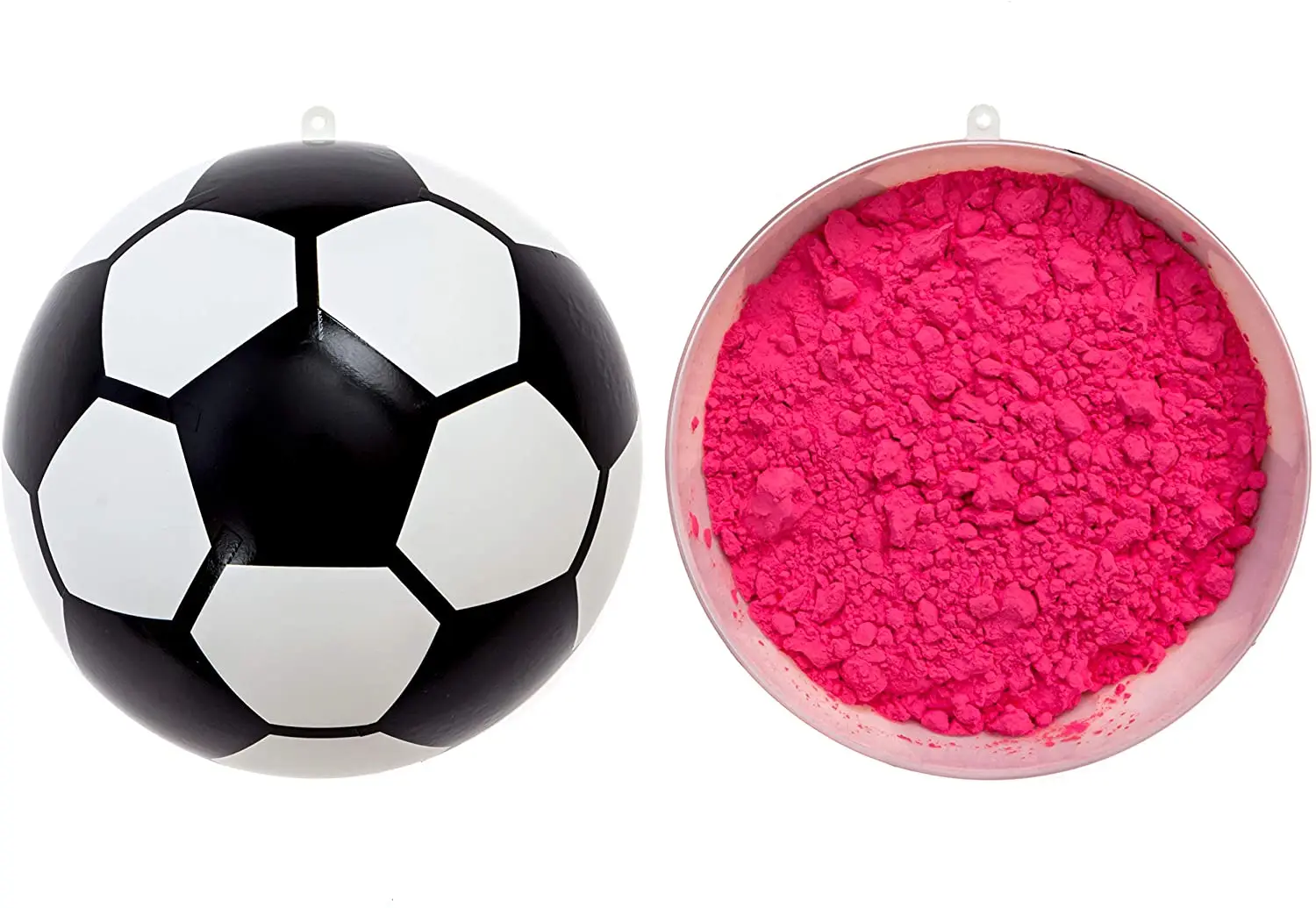 Gender Reveal Color Soccer Ball Ultimate Party Supplies Gender Reveal Party Supplies Blue and Pink Powder Kit