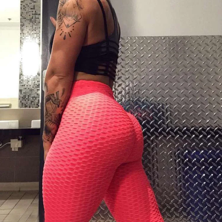 

Hot Sale Sexy Scrunch Butt Lifting Tik Tok Leggings Women High Waisted For Workout Gym Legging