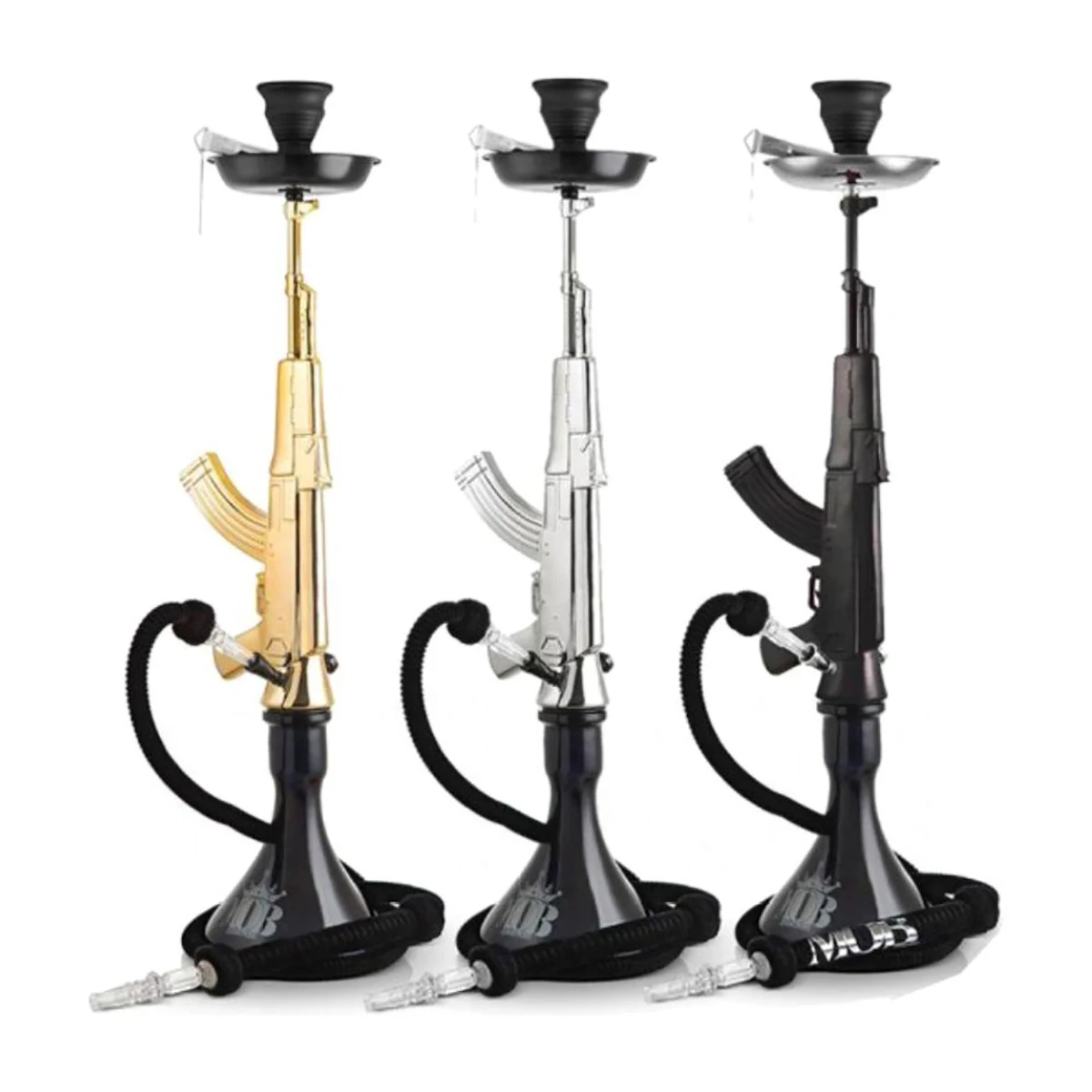 

Fast delivery Quality Resin Machine Gun Type Led Hookah Ak47 shisha From Bigfhookah, Transparent