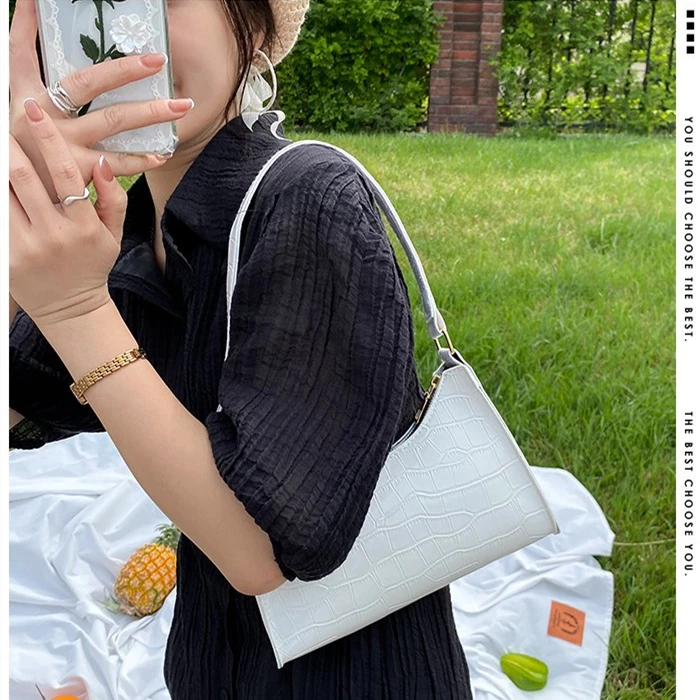 

New arrive Fashion Luxury Women Underarm Bag Handbag Female Small Bags Casual Retro Mini Shoulder Bag, 5 colors