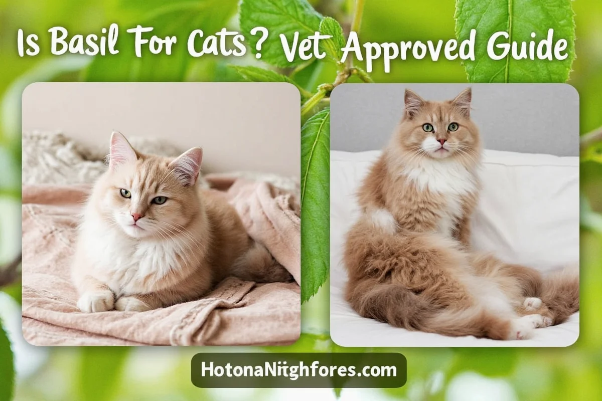 is basil plant safe for cats