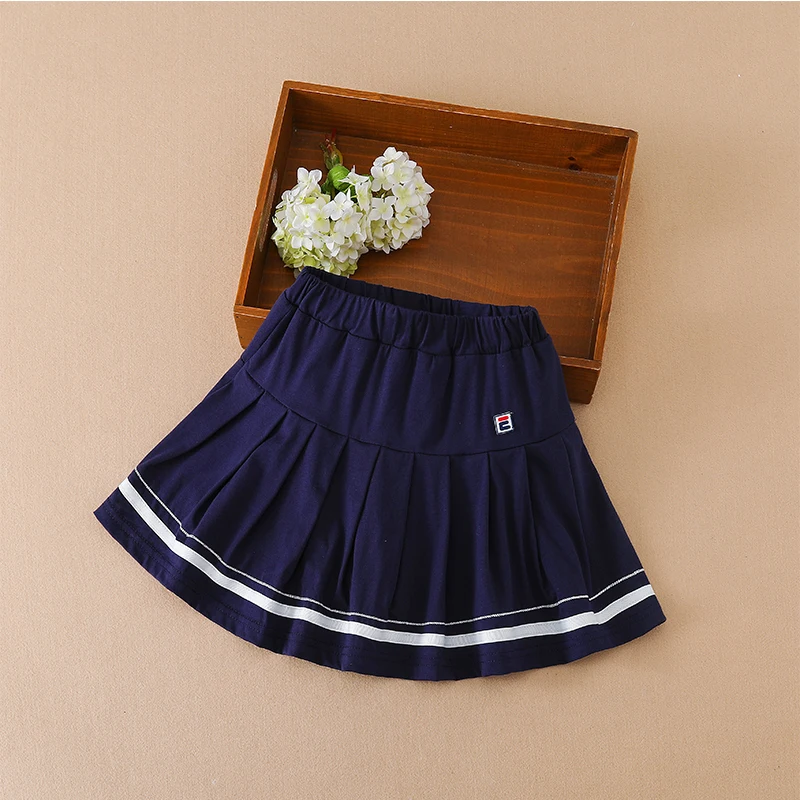 

Custom OEM ODM Hot Selling Korean Style Toddler Girls Tennis Pleated Baby Skirt Short for Kids 3 to 12 years