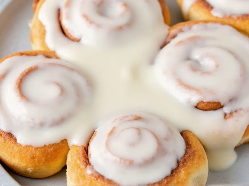 icing for homemade cinnamon rolls