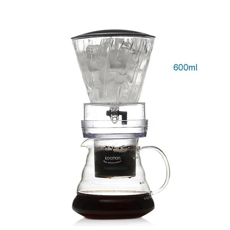 

Ice drip coffee set cold brew coffee filter borosilicate glass teapot