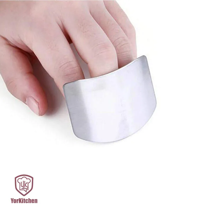 

Finger Guard Protector Stainless Steel Finger Protector Safe Way to Cut Vegetables