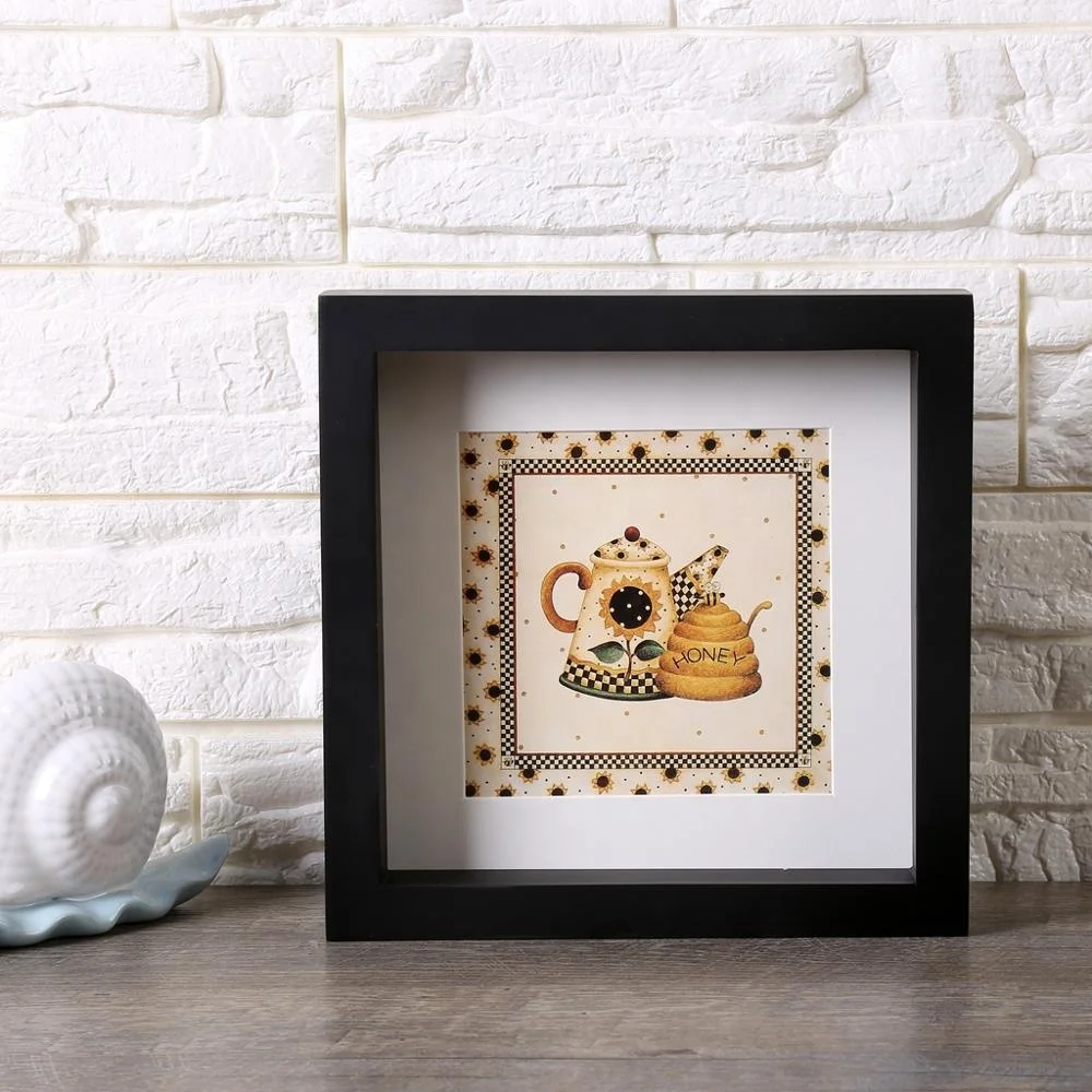 
Customize Wholesale High Quality wooden wall hanging 3D specimen butterfly shadow box display case 