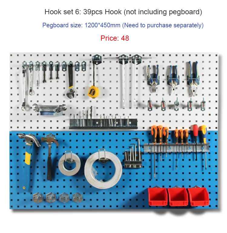 Square Hole Tool Stand Pegboard Hooks Buy Metal Hooks,Pegboard Hook,Pegboard Hooks Set Product