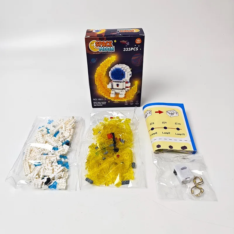 Moon astronaut Lego toy