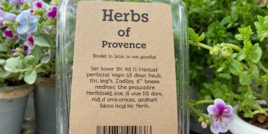 Visual lineup of herbs used in Herbs of Provence