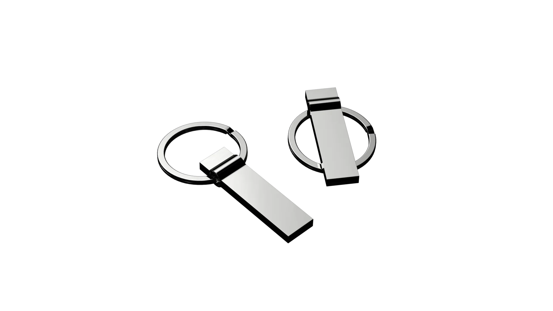 128gb Metal Key Usb2.0 Flash Stick Storage Drive Keychain Shape U Disk - ANKUX.COM