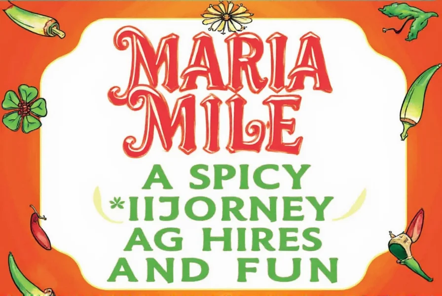 maria mile a spicy journey through flavor and fun