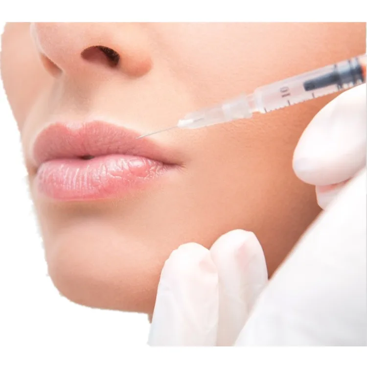 

Derm facial lip hyaluronic acid injectable dermal filler 1ml, Transparent