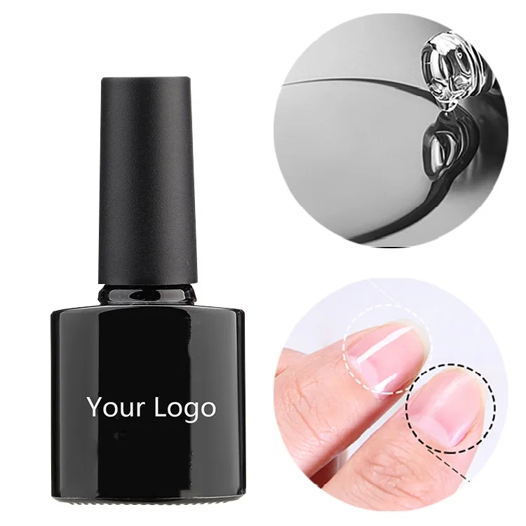 

Fashion Hot Selling Cover Rubber Base Elastic Soak Off Uv Gel Base Coat Nail Polish, Clear