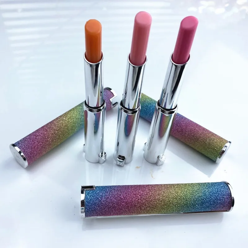 

Private label Natural Vagan Moisturizing Lip Balm in rose gold tube lip balm stick